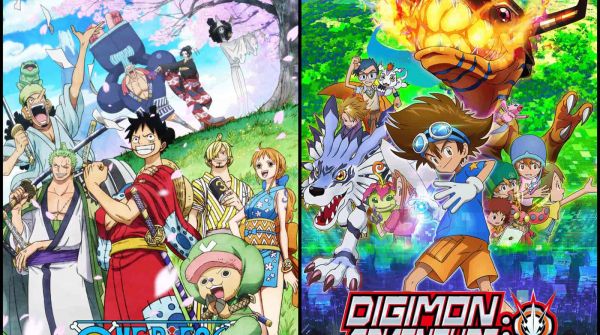One Piece dan Digimon Adventures